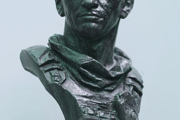 Bust of the Hero of Russia Senior Lieutenant A.A. Prokhorenko