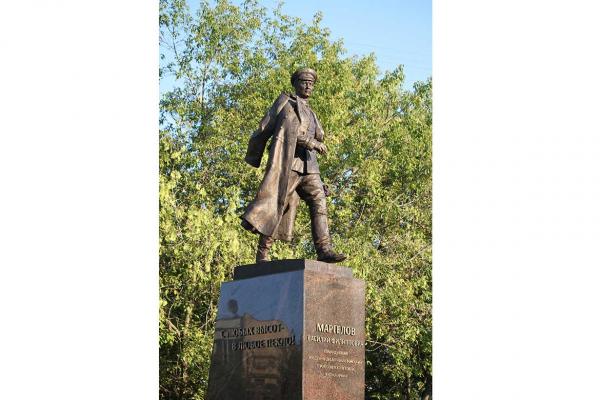 Monument to the Hero of the Soviet Union, Army General V.F. Margelov, founder of the Airborne Forces